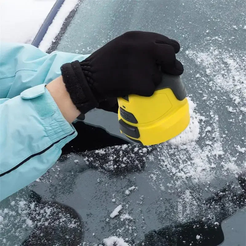 Cordless snow scraper with long battery life