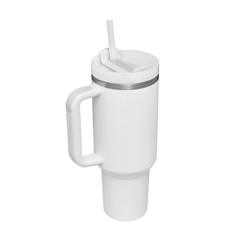 40 oz tumbler with insulated straw handle