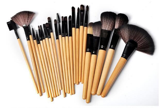 24pcs Gift Bag Makeup Brush Sets Cosmetic Brushes