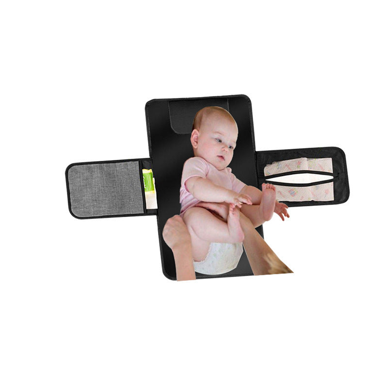 Portable Washable Foldable Compact Travel Diaper Changing Mat for Baby 