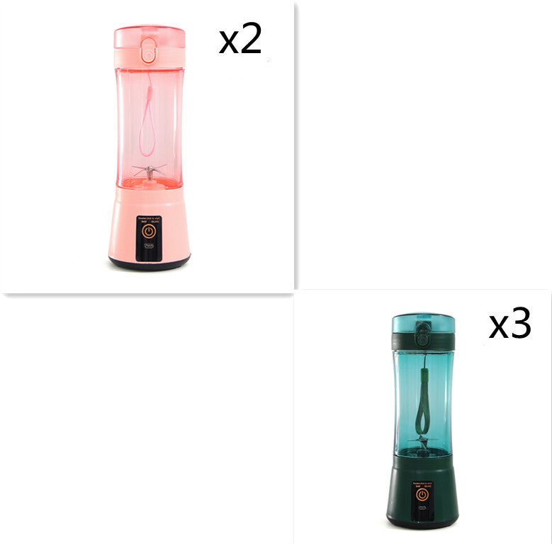 Portable Electric Fruit Juicer Cordless USB Rechargeable