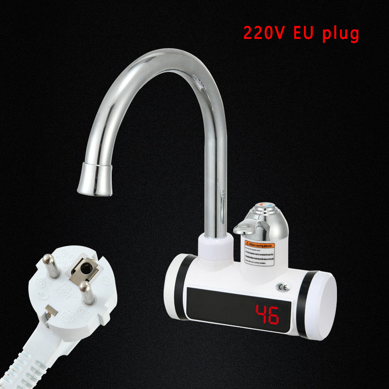 Water heating faucet electric faucet