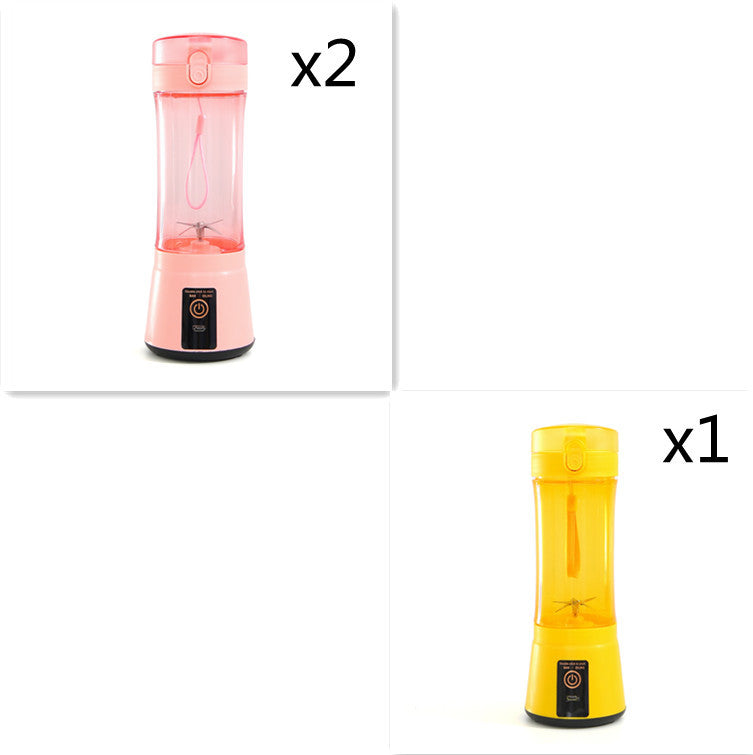 Portable Electric Fruit Juicer Cordless USB Rechargeable