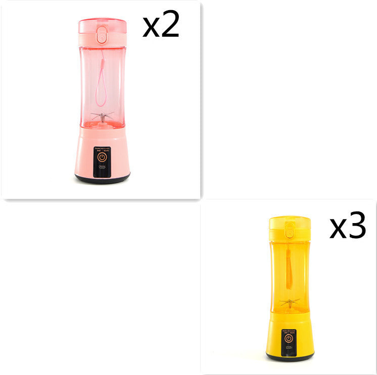 Portable Electric Fruit Juicer Cordless USB Rechargeable