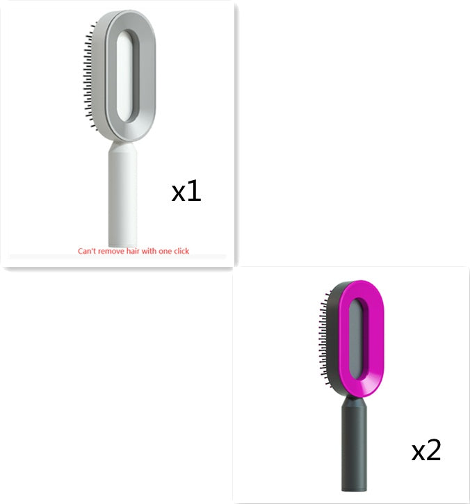 peigne de massage du cuir chevelu, brosse à cheveux antistatique