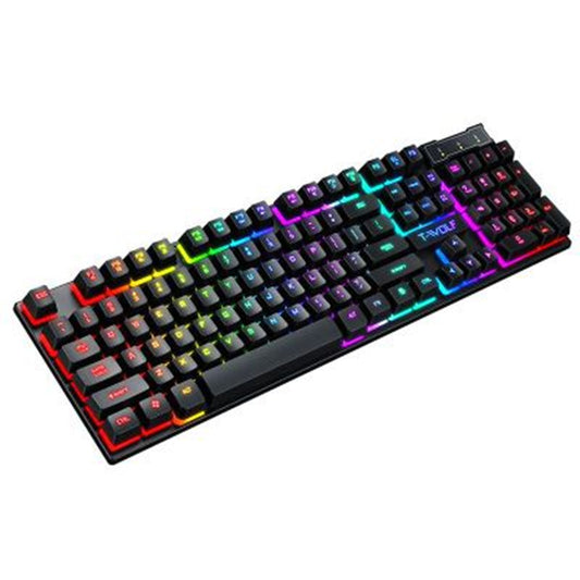 clavier filaire lumineux USB de jeu