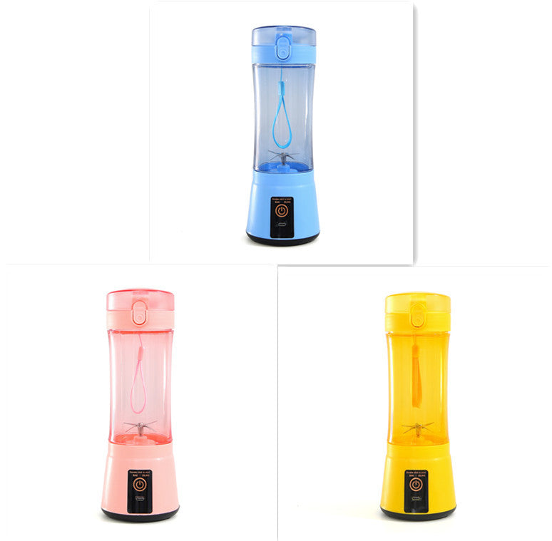 Portable Electric Fruit Juicer Cordless USB Rechargeable