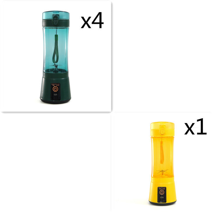 Portable Electric Fruit Juicer Cordless USB Rechargeable