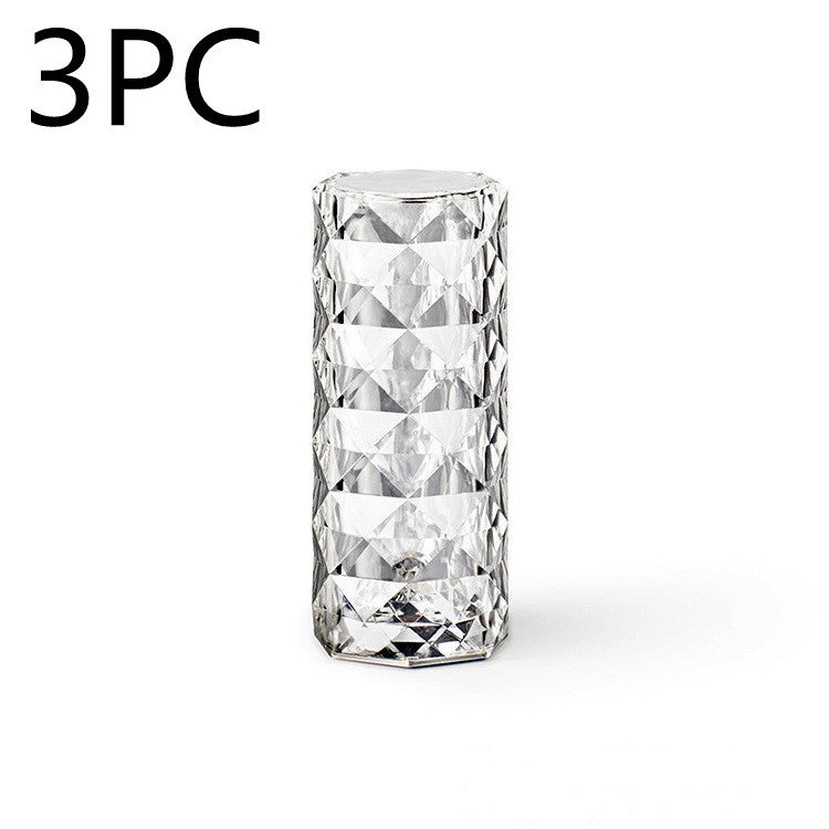 Table lamps bedroom touch dimming atmosphere diamond night light