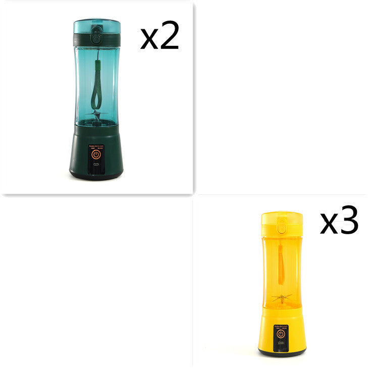 Portable Electric Fruit Juicer Cordless USB Rechargeable