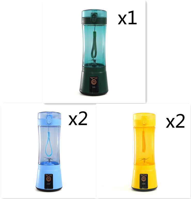 Portable Electric Fruit Juicer Cordless USB Rechargeable