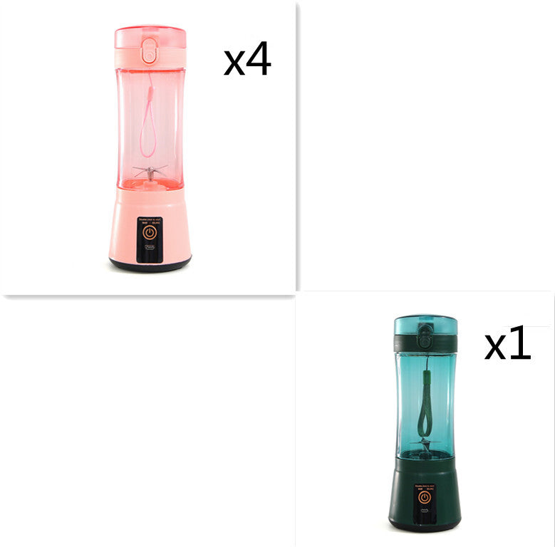 Portable Electric Fruit Juicer Cordless USB Rechargeable