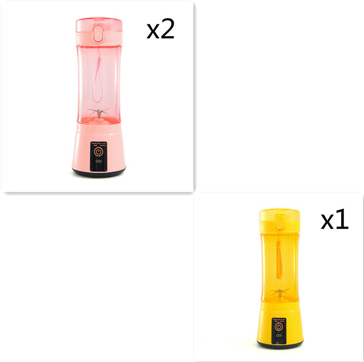 Portable Electric Fruit Juicer Cordless USB Rechargeable