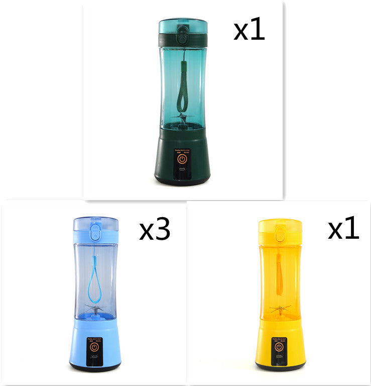 Portable Electric Fruit Juicer Cordless USB Rechargeable