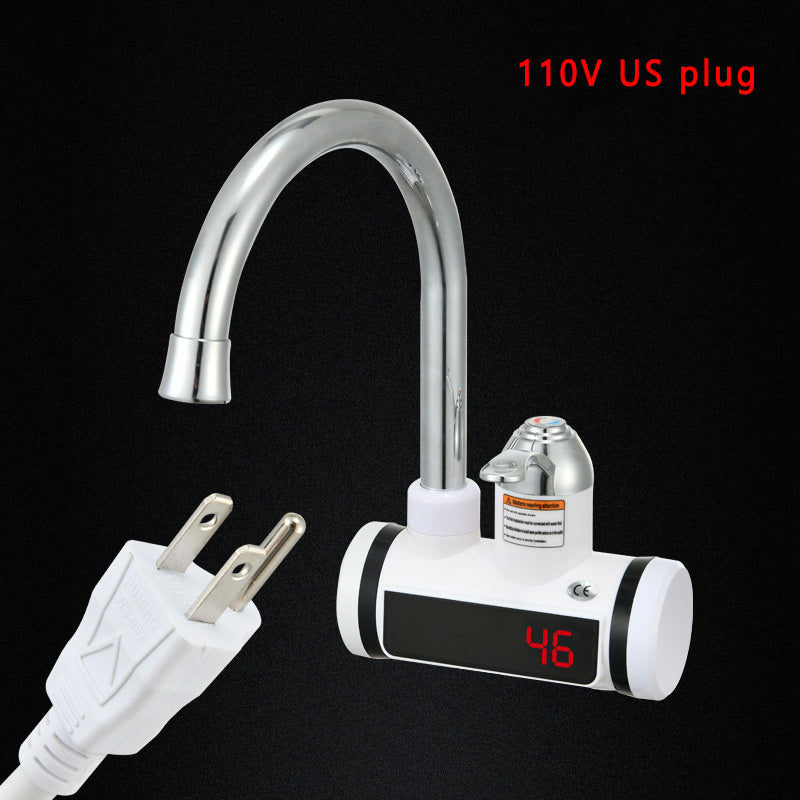 Water heating faucet electric faucet