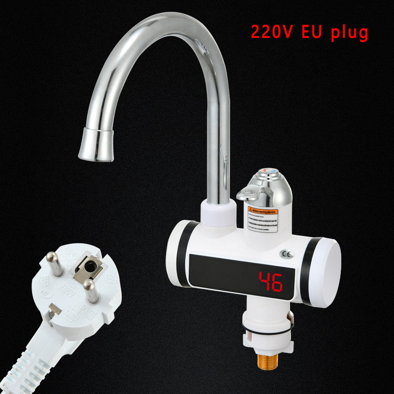 Water heating faucet electric faucet