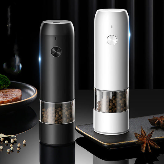 Rechargeable Electric Salt and Pepper Mill Set