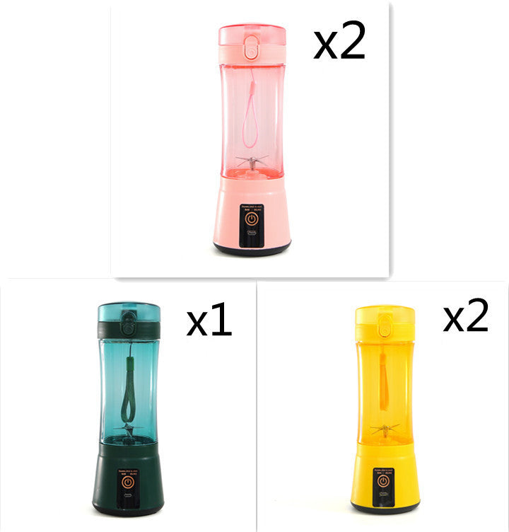 Portable Electric Fruit Juicer Cordless USB Rechargeable