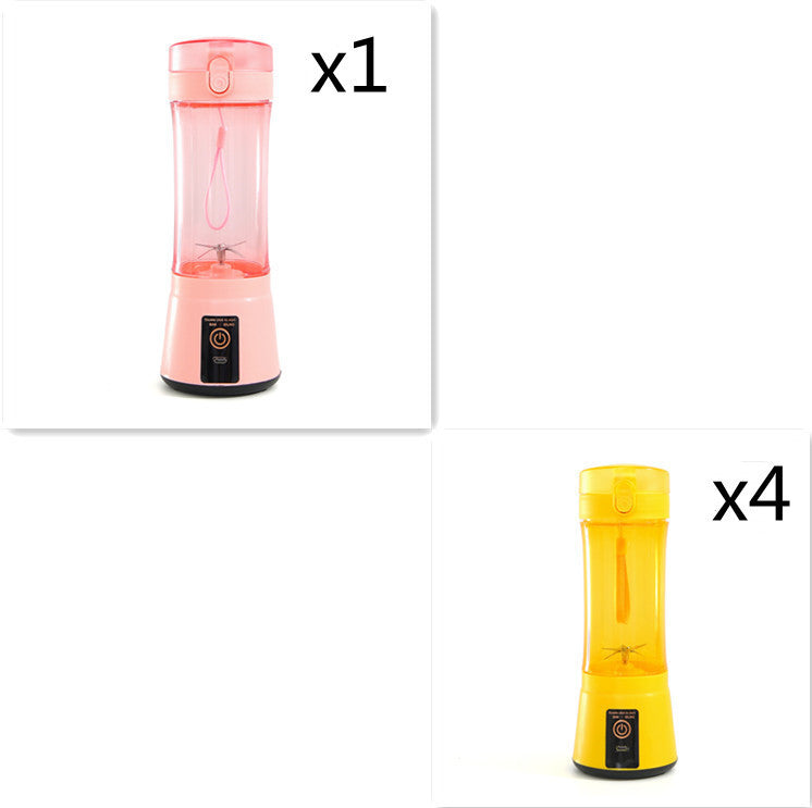 Portable Electric Fruit Juicer Cordless USB Rechargeable