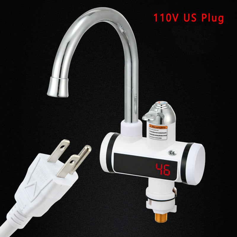 Water heating faucet electric faucet