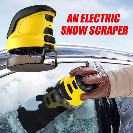 Cordless snow scraper with long battery life