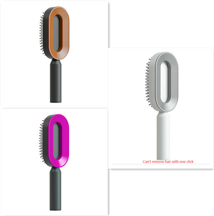 peigne de massage du cuir chevelu, brosse à cheveux antistatique