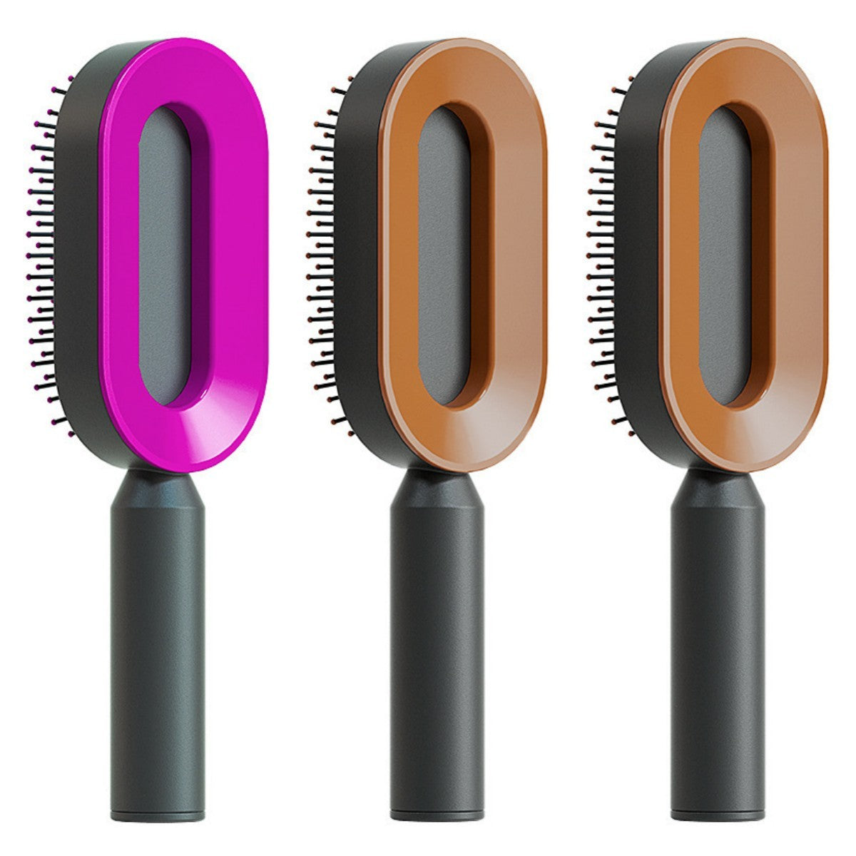 peigne de massage du cuir chevelu, brosse à cheveux antistatique