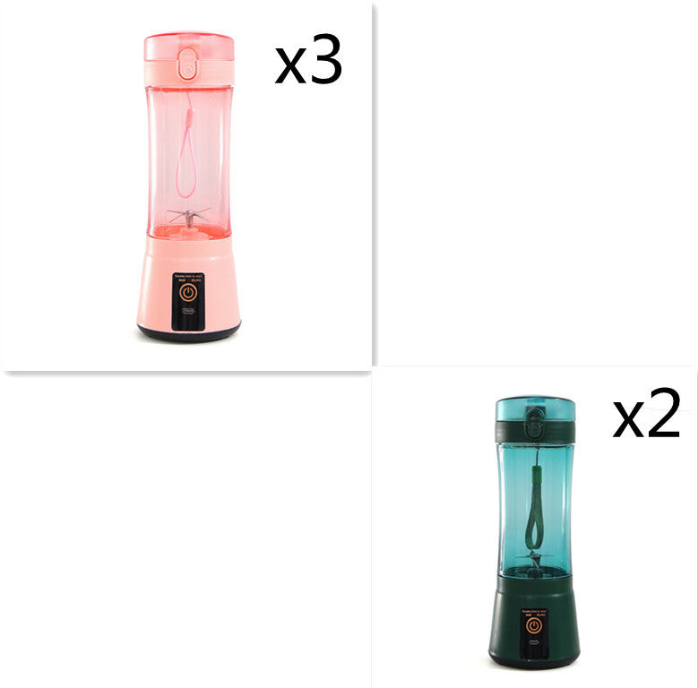 Portable Electric Fruit Juicer Cordless USB Rechargeable