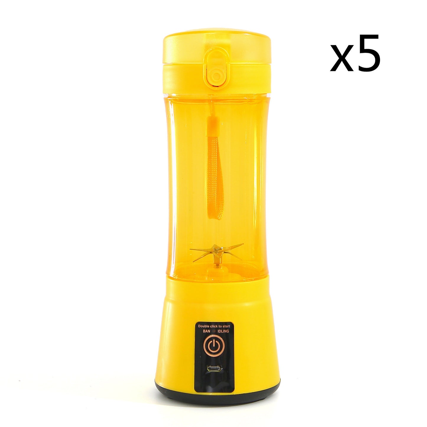 Portable Electric Fruit Juicer Cordless USB Rechargeable