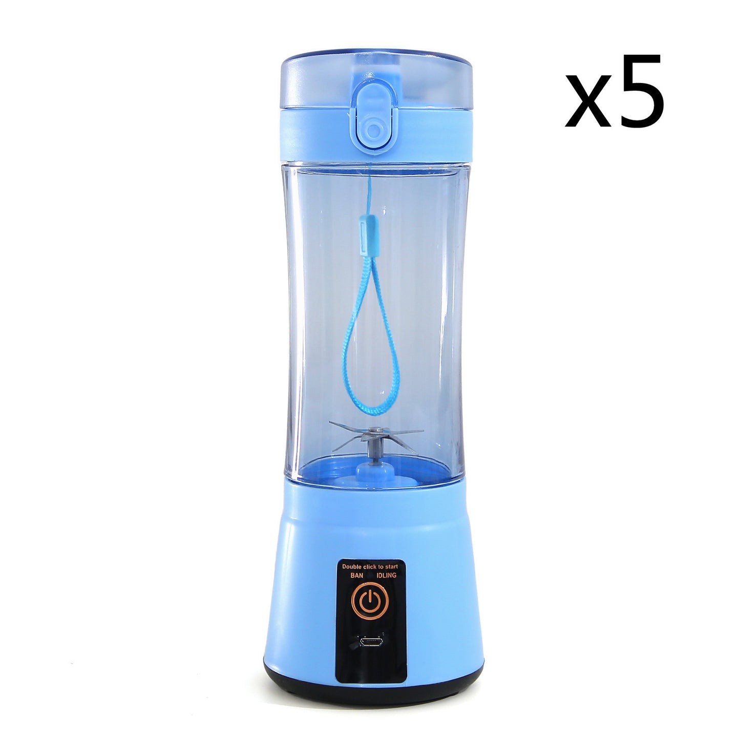 Portable Electric Fruit Juicer Cordless USB Rechargeable