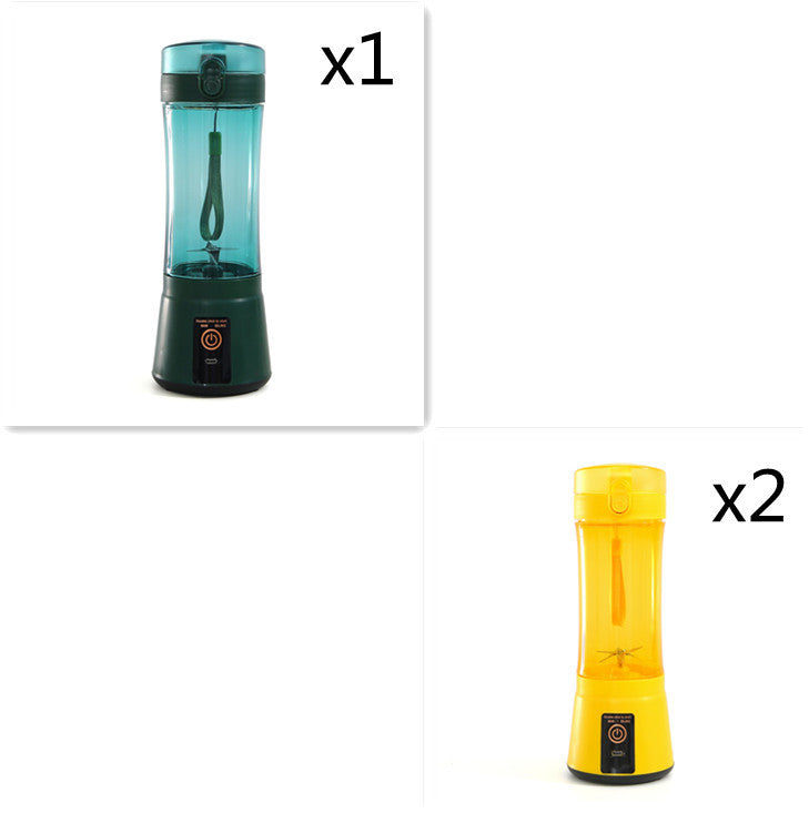 Portable Electric Fruit Juicer Cordless USB Rechargeable