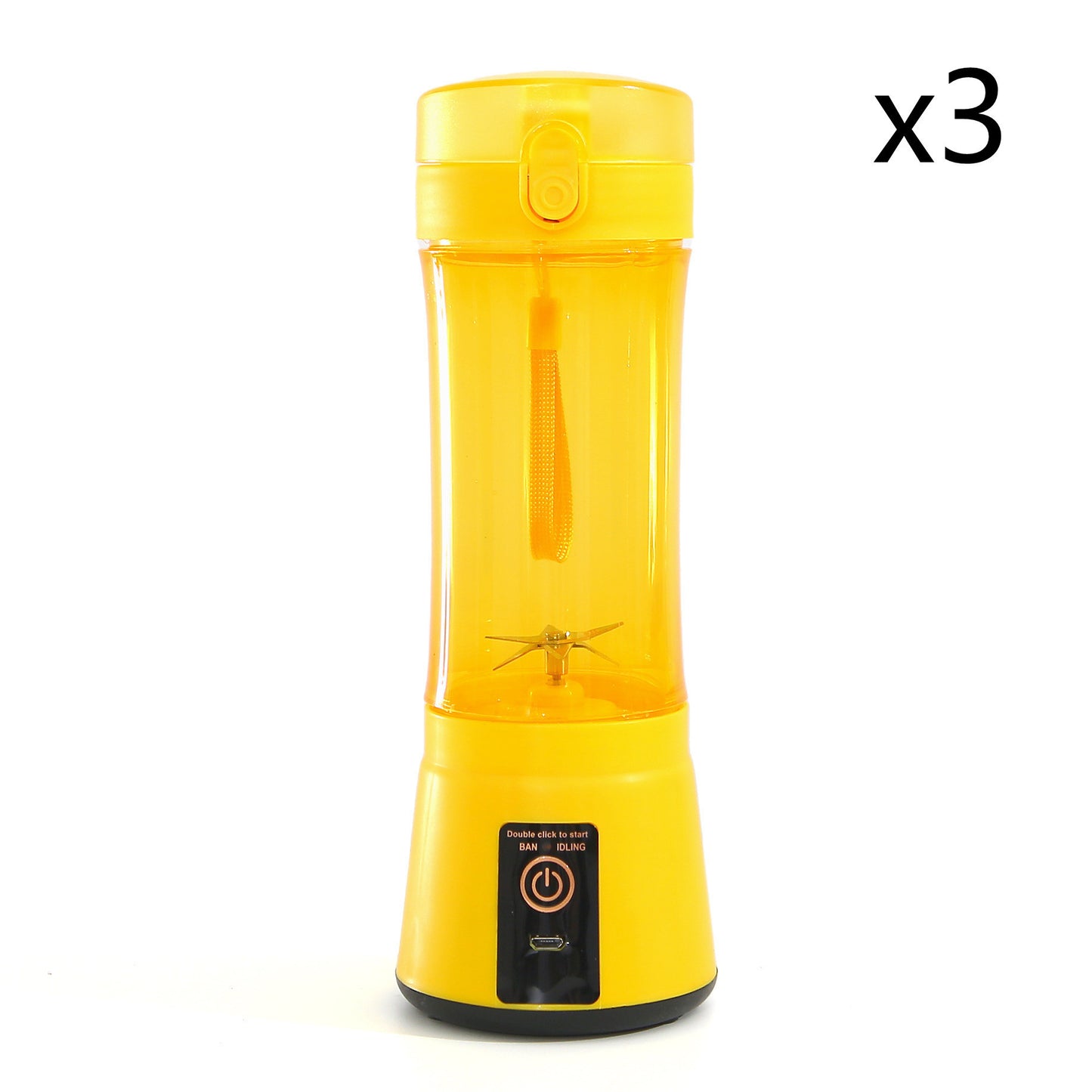 Portable Electric Fruit Juicer Cordless USB Rechargeable