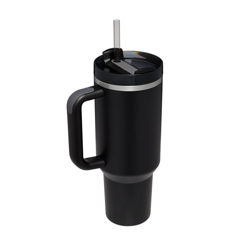 40 oz tumbler with insulated straw handle