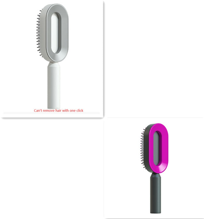 peigne de massage du cuir chevelu, brosse à cheveux antistatique