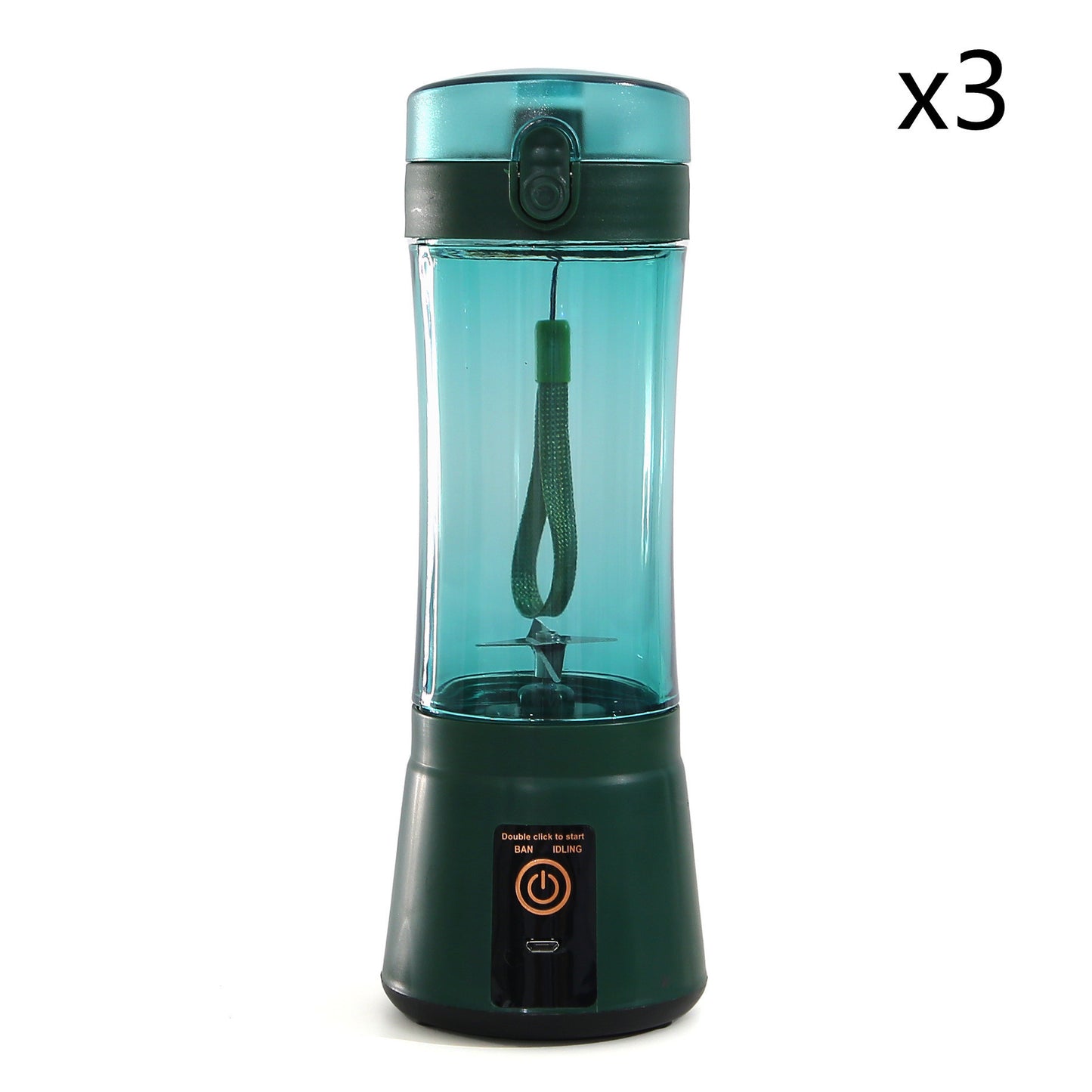 Portable Electric Fruit Juicer Cordless USB Rechargeable